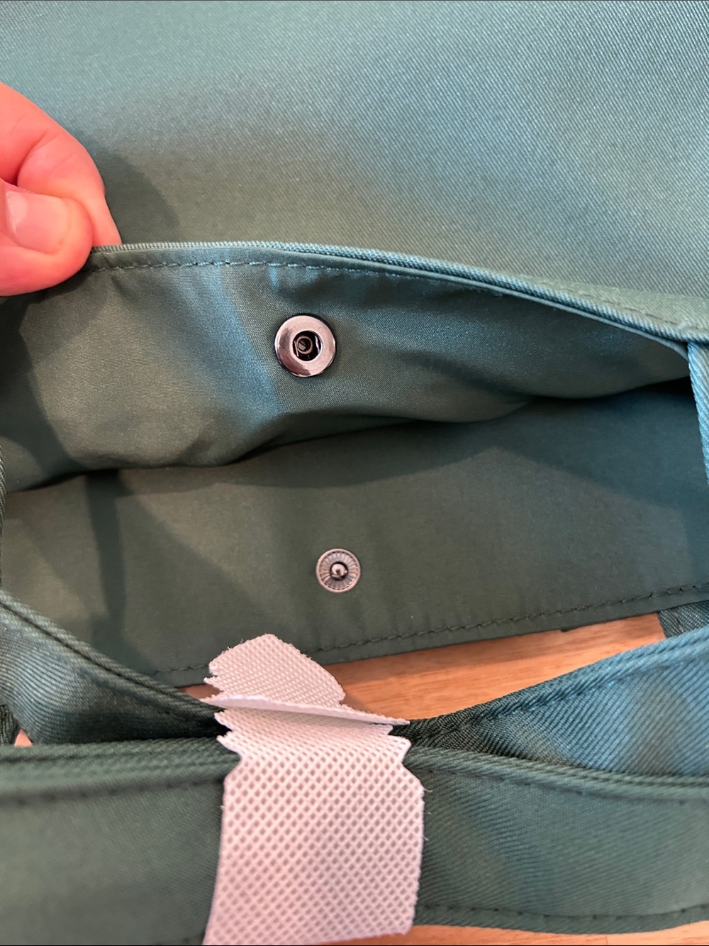 Prada Emerald Tote with Top Handles - Picture 8 of 8